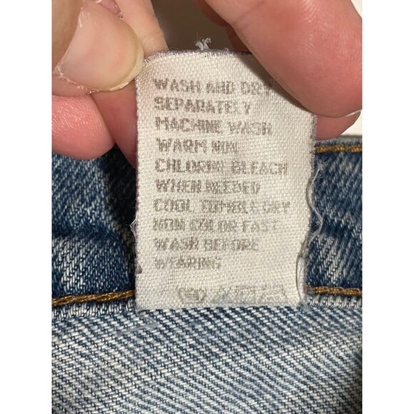 Vintage Jordache Jeans 36x30 Straight Leg Relaxed Fit Grunge 80s 90s Denim - Picture 6 of 13